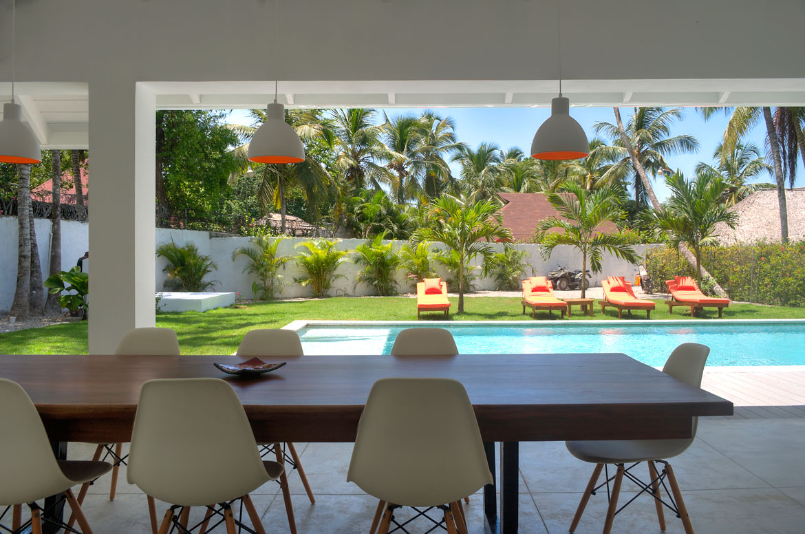 Villa Panama piscina y terraza