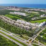 Vista aérea de la Residencia Poseidonia, Cana Bay, Punta Cana